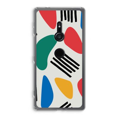 Illustratieve pop 1: Sony Xperia XZ2 Transparant Hoesje