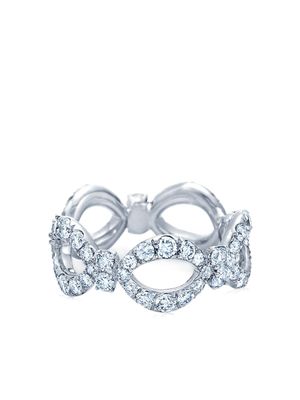 KWIAT bague Jasmine en or blanc 18ct ornée de diamants