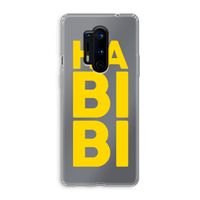 Habibi Majorelle : OnePlus 8 Pro Transparant Hoesje
