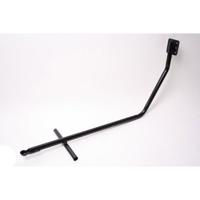 Roland fietskar big boy 455, zwart, staal, trekstang, 320mm