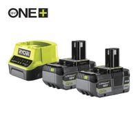 Ryobi RC18120-250X | ONE+ 18V Accu en Lader kit | 2x 5.0 Ah 5133005308 - thumbnail