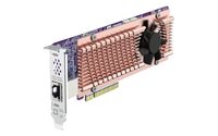 QNAP Card QM2 interfacekaart/-adapter Intern PCIe, RJ-45 - thumbnail