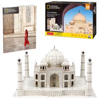 Cubic Fun National Geographic 3D Puzzel Taj Mahal 87 Stukjes - thumbnail