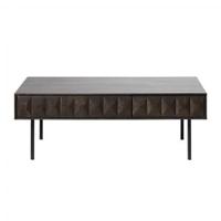 Nordic Home Magnus eiken salontafel - 71 x 117 cm - espresso