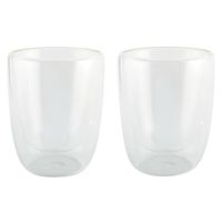 2x Luxe dubbelwandige theeglazen 300ml