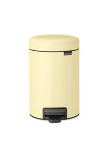 Brabantia newlcon pedaalemmer 3 liter mellow yellow