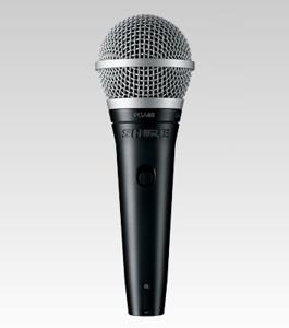 Shure PGA48-QTR Zwart, Metallic Microfoon voor podiumpresentaties
