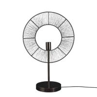 Mica Decorations Bodil Tafellamp - L40 x B20,5 x H61 cm - Zwart - thumbnail