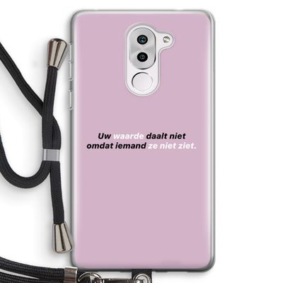 uw waarde daalt niet: Honor 6X Transparant Hoesje met koord