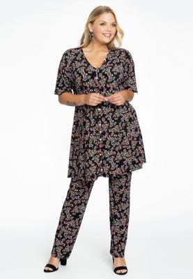 Yoek Tregging RUBY | Zwart | Maat 38/40