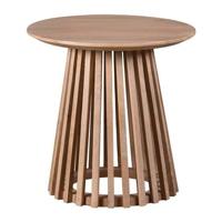 Lewis & Loft Bijzettafel Levi - FSC® mangohout - Rond ⌀50 - Naturel