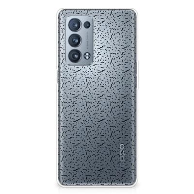 OPPO Reno 6 Pro Plus 5G | TPU bumper | Stripes Dots