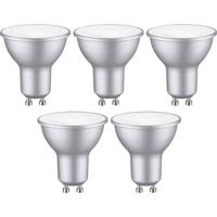 Paulmann 29236 LED-lamp Energielabel E (A - G) GU10 Reflector 4.9 W Neutraalwit (Ø x h) 51 mm x 54 mm 5 stuk(s)