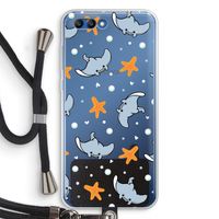 Manta: Honor 10 Transparant Hoesje met koord