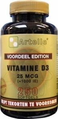 Vitamine D3 25mcg