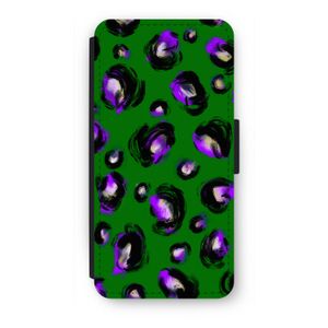 Green Cheetah: iPhone SE 2020 Flip Hoesje