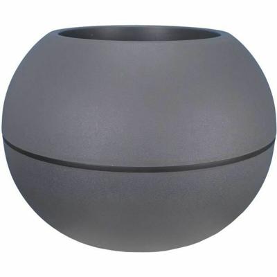 Bloempot Riviera 814276 Grijs Cirkelvormig Klot Ø 40 cm