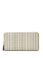 Marc Jacobs portefeuille continental The Monogram en cuir - Tons neutres - thumbnail