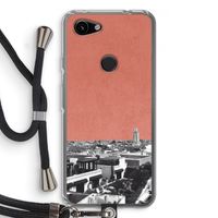 Marrakech Skyline : Pixel 3a Transparant Hoesje met koord