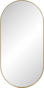 Ben Vita ovale spiegel 40x80 cm Mat Goud