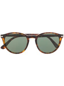 Persol lunettes de soleil à monture ronde - Marron