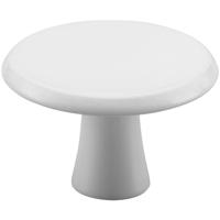 Knop rond 30mm + bout m4 wit