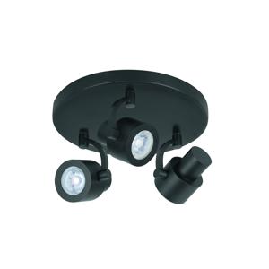 Highlight SpotAlto zwart 3-lichts rond - S7396.01