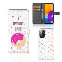 Samsung Galaxy M52 | Book Cover | Donut Roze Samsung Galaxy M52 | Book Cover | Donut Roze