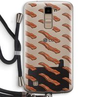 Bacon to my eggs #2: LG K10 (2016) Transparant Hoesje met koord