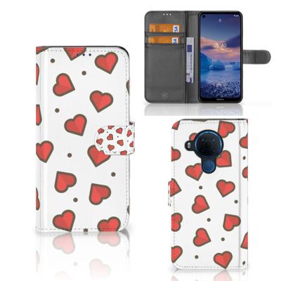 Nokia 5.4 | Telefoon Hoesje | Hearts