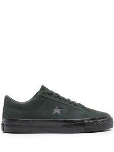 Converse baskets One Star Pro Classic en daim - Vert