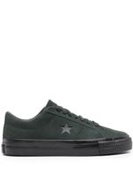 Converse baskets One Star Pro Classic en daim - Vert