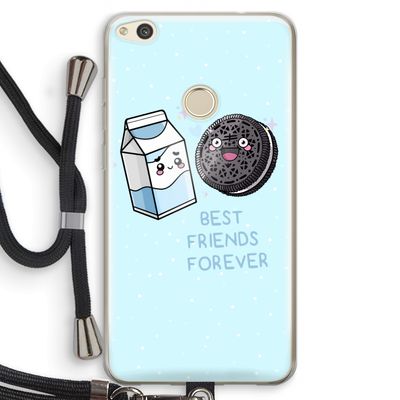 Best Friend Forever: Huawei Ascend P8 Lite (2017) Transparant Hoesje met koord