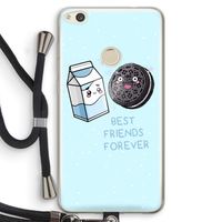 Best Friend Forever: Huawei Ascend P8 Lite (2017) Transparant Hoesje met koord