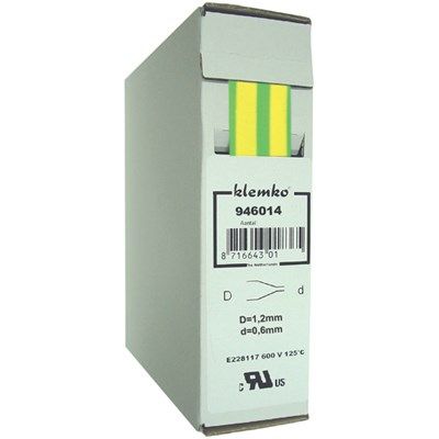 Krimpkous Polyolefin 2:1 In Trekbox GE / GR 1,2 > 0,6mm