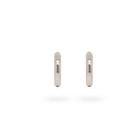 24Kae 42415S Oorringen zilver 12 mm