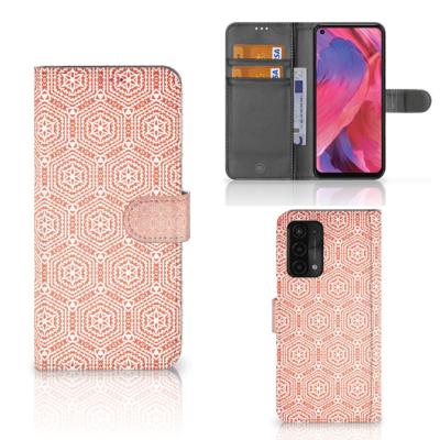 OPPO A54 5G | A74 5G | A93 5G | Telefoon Hoesje | Pattern Orange