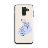 Leaf me if you can: Samsung Galaxy J8 (2018) Transparant Hoesje