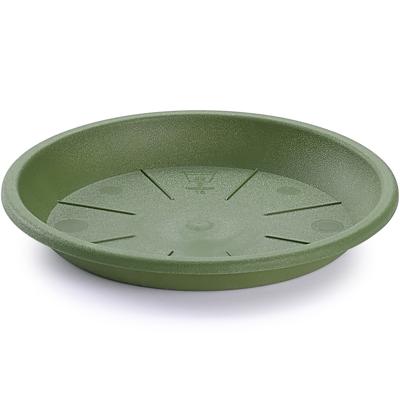 PlasticForte Opvangschaal Plantenpot - groen - D16 cm - Kunststof
