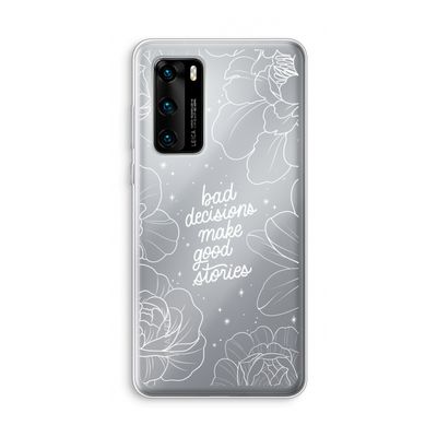 Good stories: Huawei P40 Transparant Hoesje
