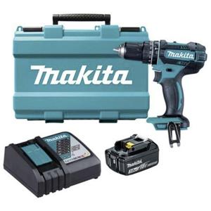 Makita Accu-klopboor/schroefmachine 2 snelheden Incl. accu, Incl. koffer