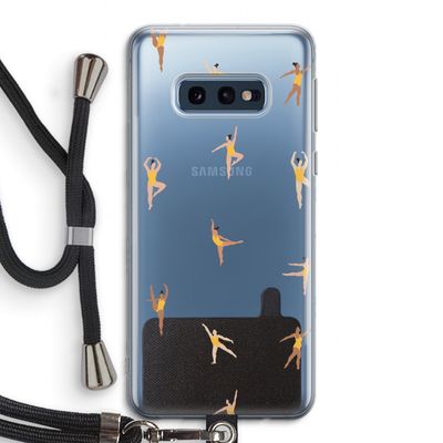 Dans #2: Samsung Galaxy S10e Transparant Hoesje met koord