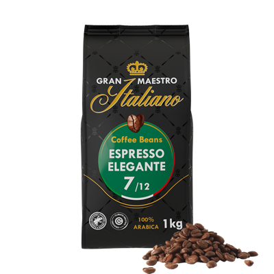 Gran Maestro Italiano Espresso Elegante - Koffiebonen 1 KG