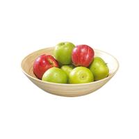 Kesper Fruitschaal - bamboe - 30 cm - serveerschaal - rond - hout