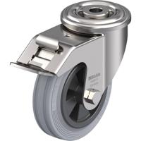 Blickle LEXR-VPP 100G-FI-SG Zwenkwiel met rem Wieldiameter: 100 mm Draagvermogen (max.): 70 kg 1 stuk(s)