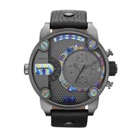 Horlogeband Diesel DZ7270 Leder Zwart