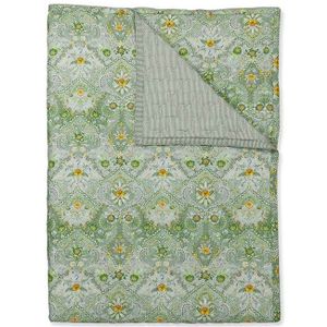 Pip Studio Saluti Piccoli Bedsprei Groen-1-persoons (180 x 260 cm)