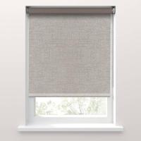 Leen Bakker - Fenstr Rolgordijn Nancy Verduisterend - Grijs Beige (25015) - Polyester - Grijs#Beige - 120x10x10 Cm