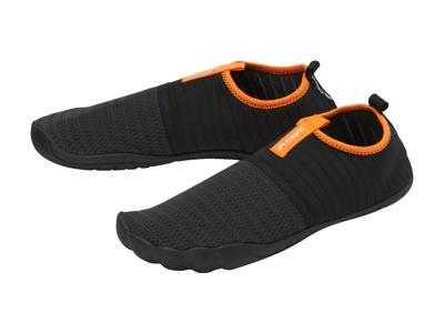 CRIVIT Heren waterschoenen (Zwart/oranje, 41)
