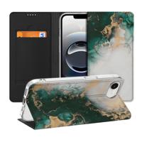 Standcase voor Apple iPhone 16e Marmer Groen
